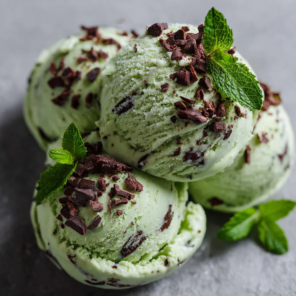 Mint Chocolate Chip Nice Cream (Vegan!)