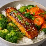 Miso Glazed Salmon Bowls (Under 30 Minutes!)