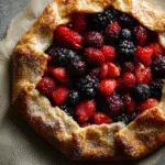 Mixed Berry Galette (Looks Fancy, So Easy!)
