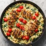 One-Pan Boursin Chicken Risotto