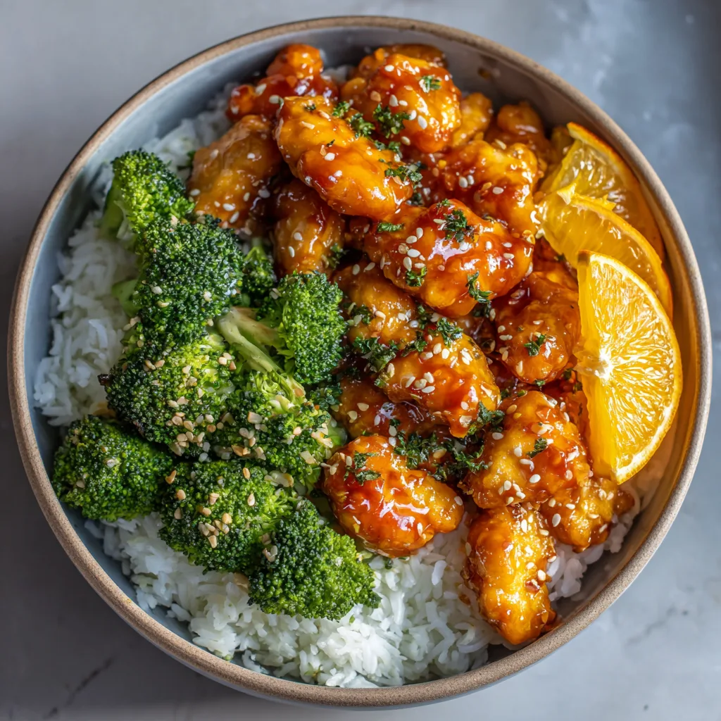 Orange Chicken Bowls Kids Actually Love