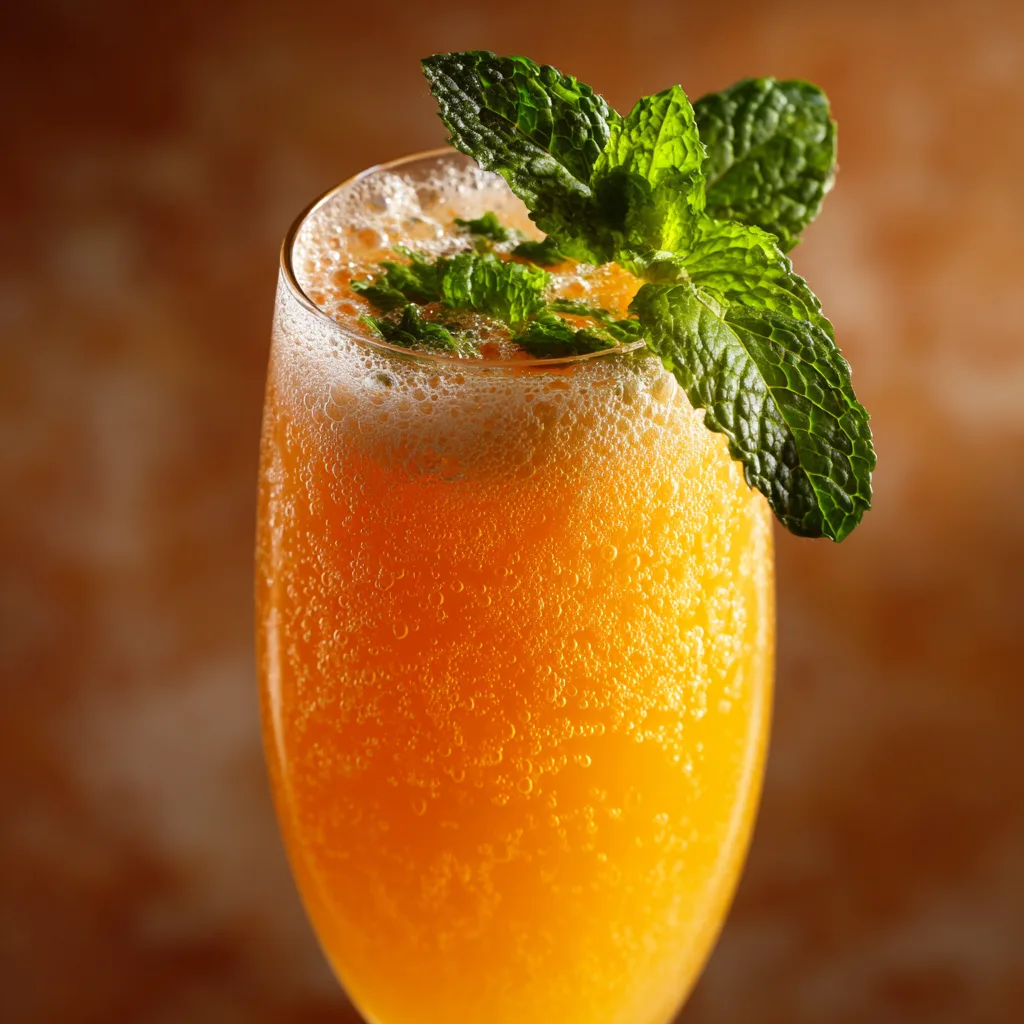 Peach Bellini (Brunch Favorite!)