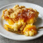 Peach Cobbler Dump Cake (3 Ingredients!)