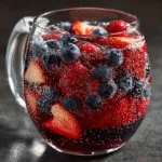 Red White & Blue Sangria Pitcher Recipe