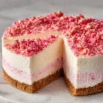Strawberry Crunch Cheesecake (Viral TikTok Recipe!)