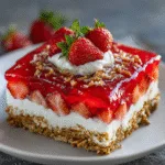Strawberry Pretzel Salad (Southern Classic!)