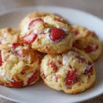 Strawberry Shortcake Cookies (Soft & Chewy!)