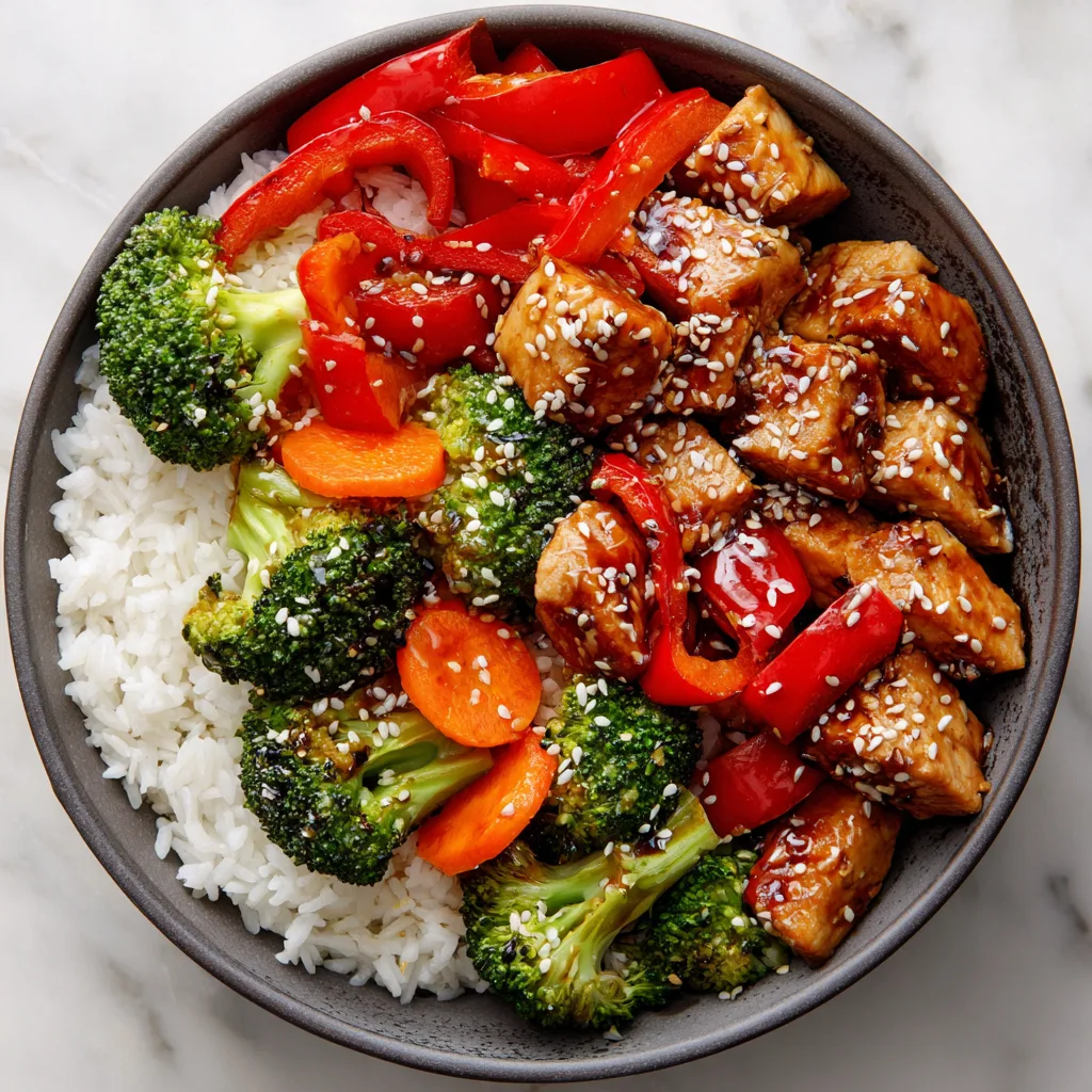 Teriyaki One-Pan Protein Bowl