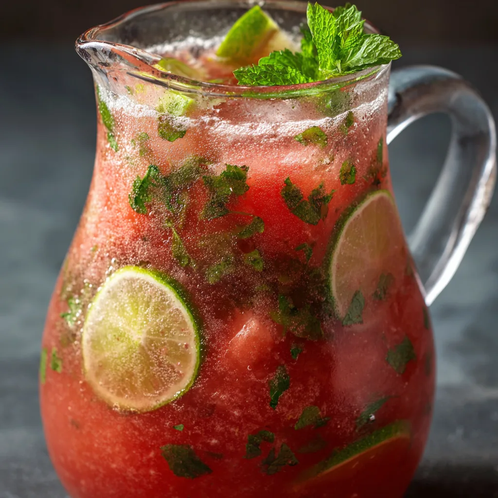 Watermelon Mojito Pitcher Recipe