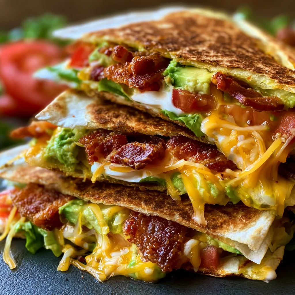 BLT Avocado Quesadillas – Crispy, Cheesy & Summer-Perfect