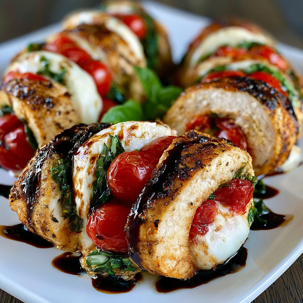 Baked Caprese Stuffed Chicken Breast – Fancy Summer Dinner, Easy Cleanup