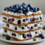 Blueberry Icebox Cake – The Easiest No-Bake Summer Dessert Ever