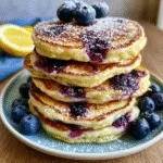 Blueberry Lemon Ricotta Pancakes – Fluffy, Fresh & Summer-Perfect