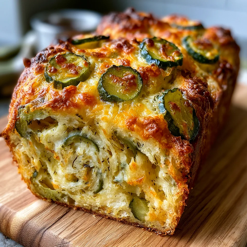 Cheesy Pickle Bread