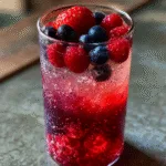 Copycat Starbucks Summer Berry Refresher with Raspberry Boba