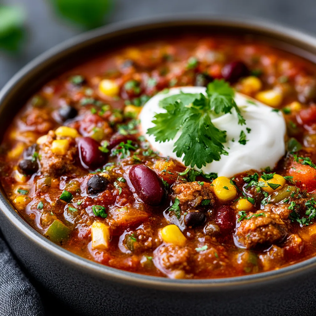 Crockpot Original Taco Soup