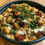 Elote Chicken Bowl – Street Corn, Rice & Lime Crema in One Bowl