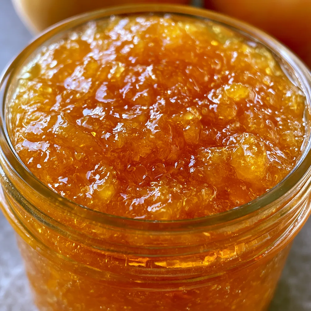 French Peach Jam Recipe