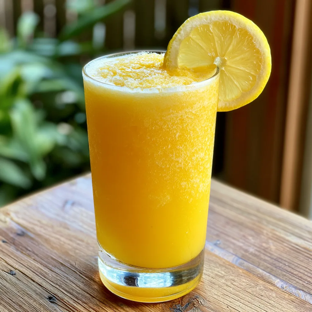 Frozen Mango Lemonade – 5-Minute Blender Drink