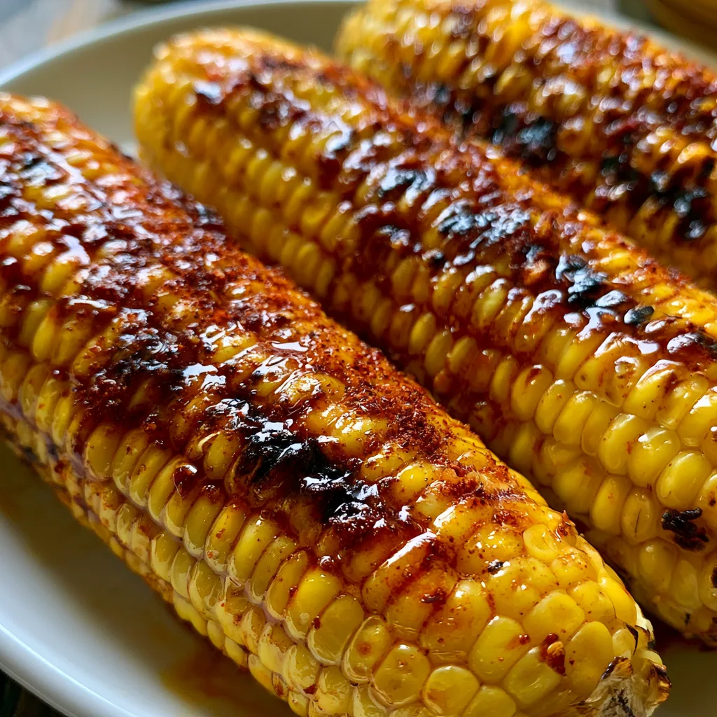 Grilled Corn on the Cob with Chili Lime Butter – 5-Minute Summer Side