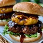 Grilled Pineapple Teriyaki Burgers – Summer BBQ Upgrade Idea