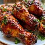 🍯🍗 HONEY GARLIC BAKED CHICKEN DRUMSTICKS