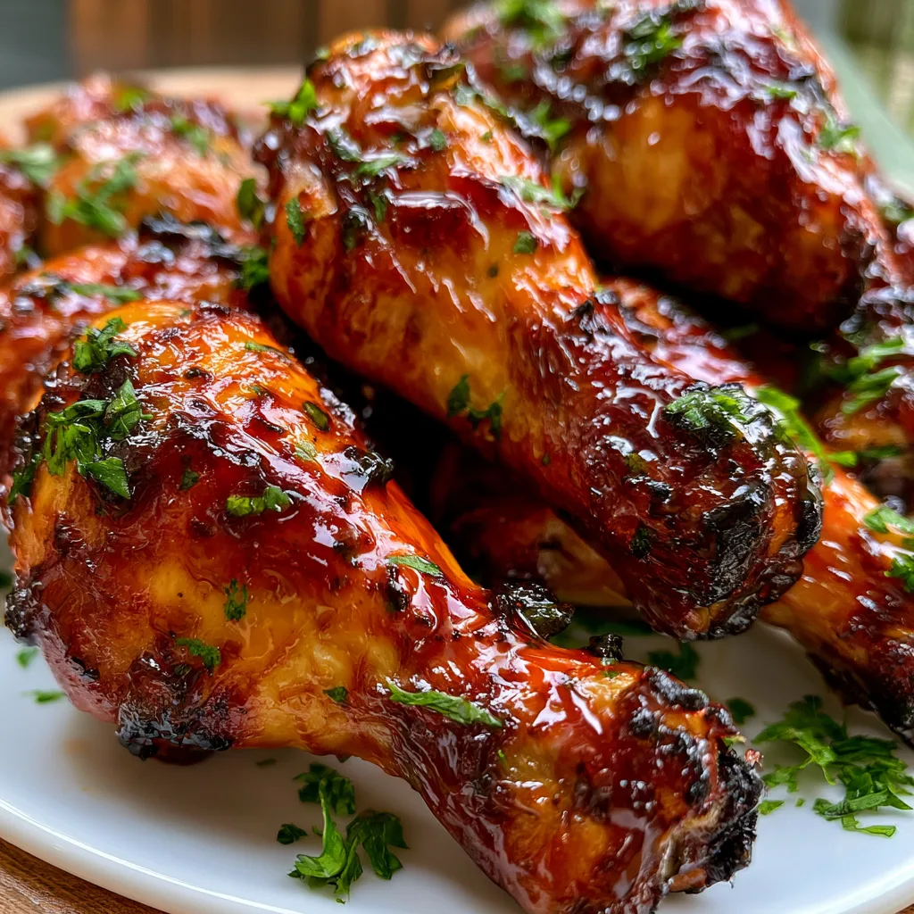 🍯🍗 HONEY GARLIC BAKED CHICKEN DRUMSTICKS