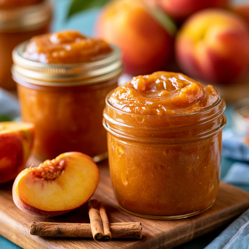 Homemade Peach Butter (with canning instructions)