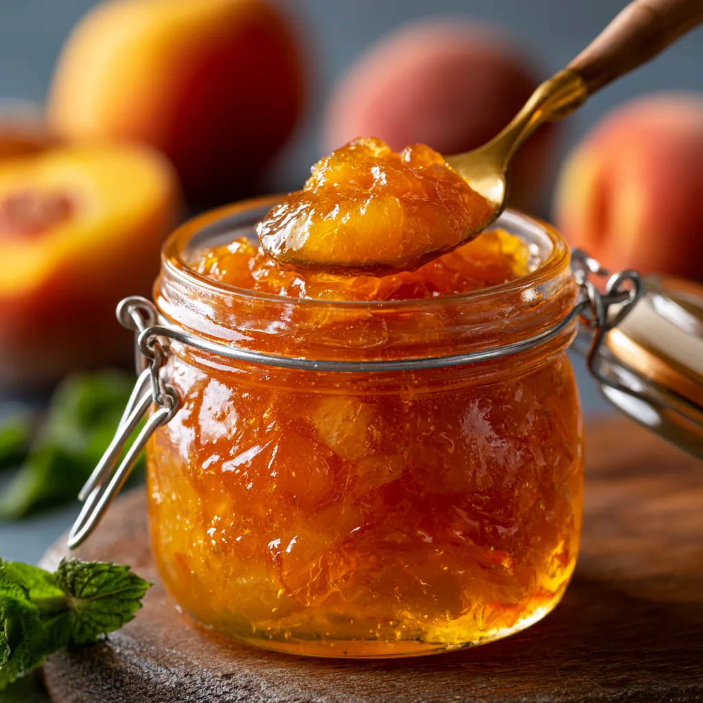 Homemade Peach Jam