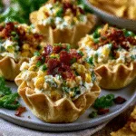 Jalapeño Popper Corn Salad Cups – Easy Labor Day Appetizer