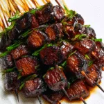 Korean BBQ Beef Skewers – Tender, Caramelized & Perfect for Cookouts