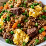 Leftover Brisket Fried Rice – Fast Labor Day Weekend Dinner