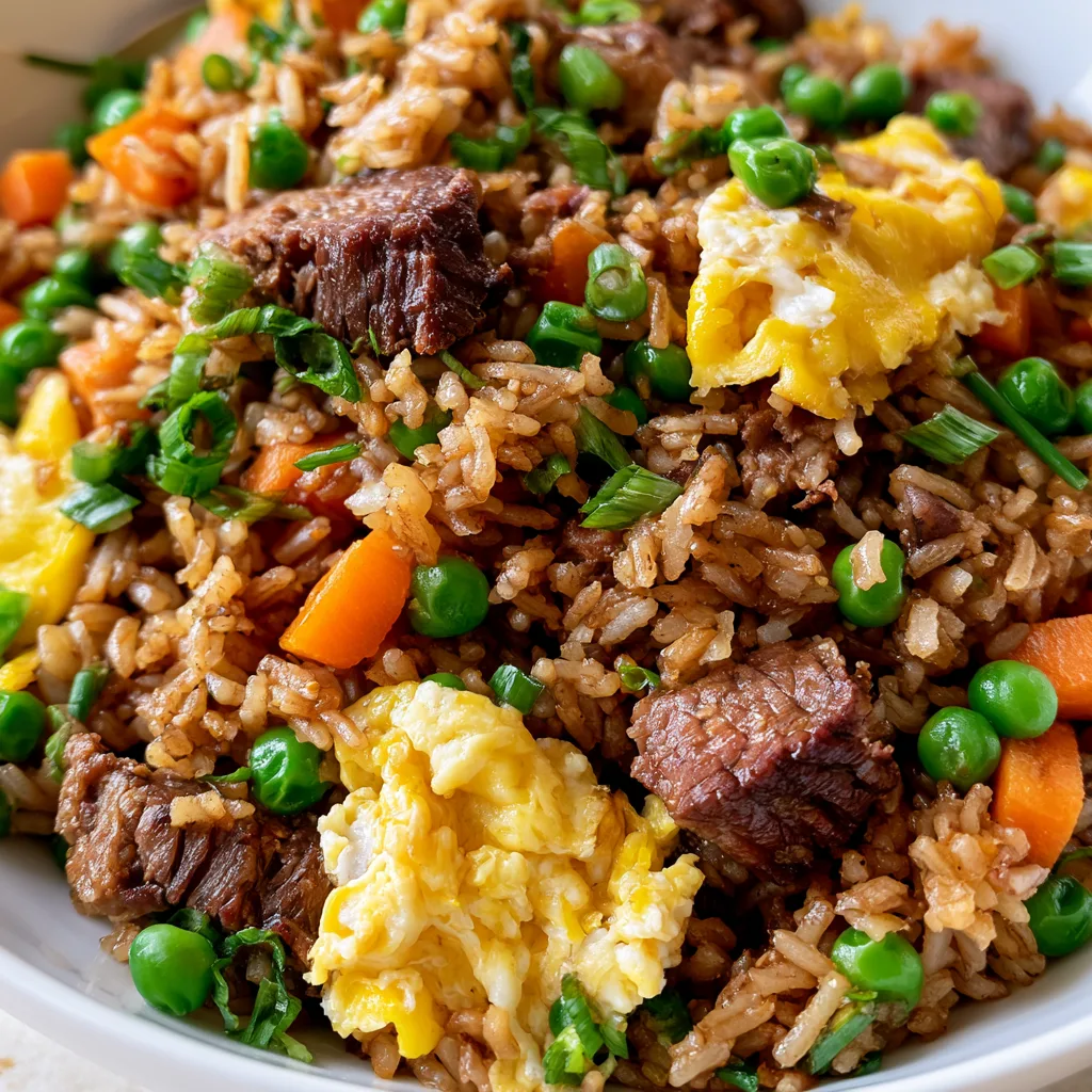 Leftover Brisket Fried Rice – Fast Labor Day Weekend Dinner