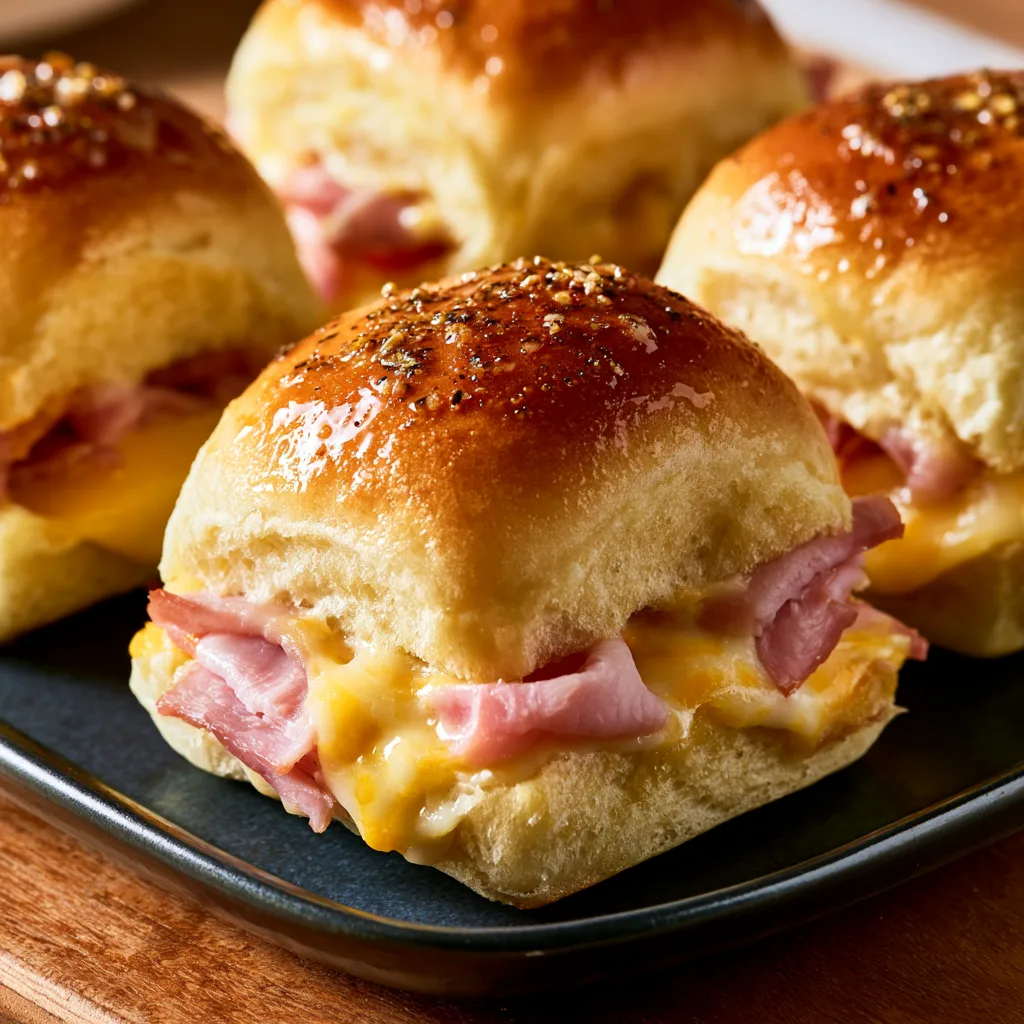 Make-Ahead Ham and Cheese Breakfast Sliders on Hawaiian Rolls