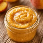 Peach Butter – Easy Crockpot Recipe