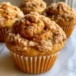 Pumpkin Crumb Cake Muffins Easy Spring Treats Bursting with Warm Spice