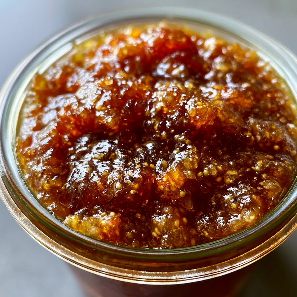 Quick Fig Jam Made with Dried Figs