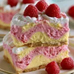 Raspberry Lemonade Cheesecake Lush – No-Bake Potluck Favorite