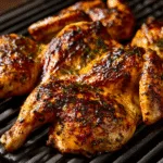 Spatchcock Grilled Chicken – Juicy Whole Bird in 30 Minutes Flat