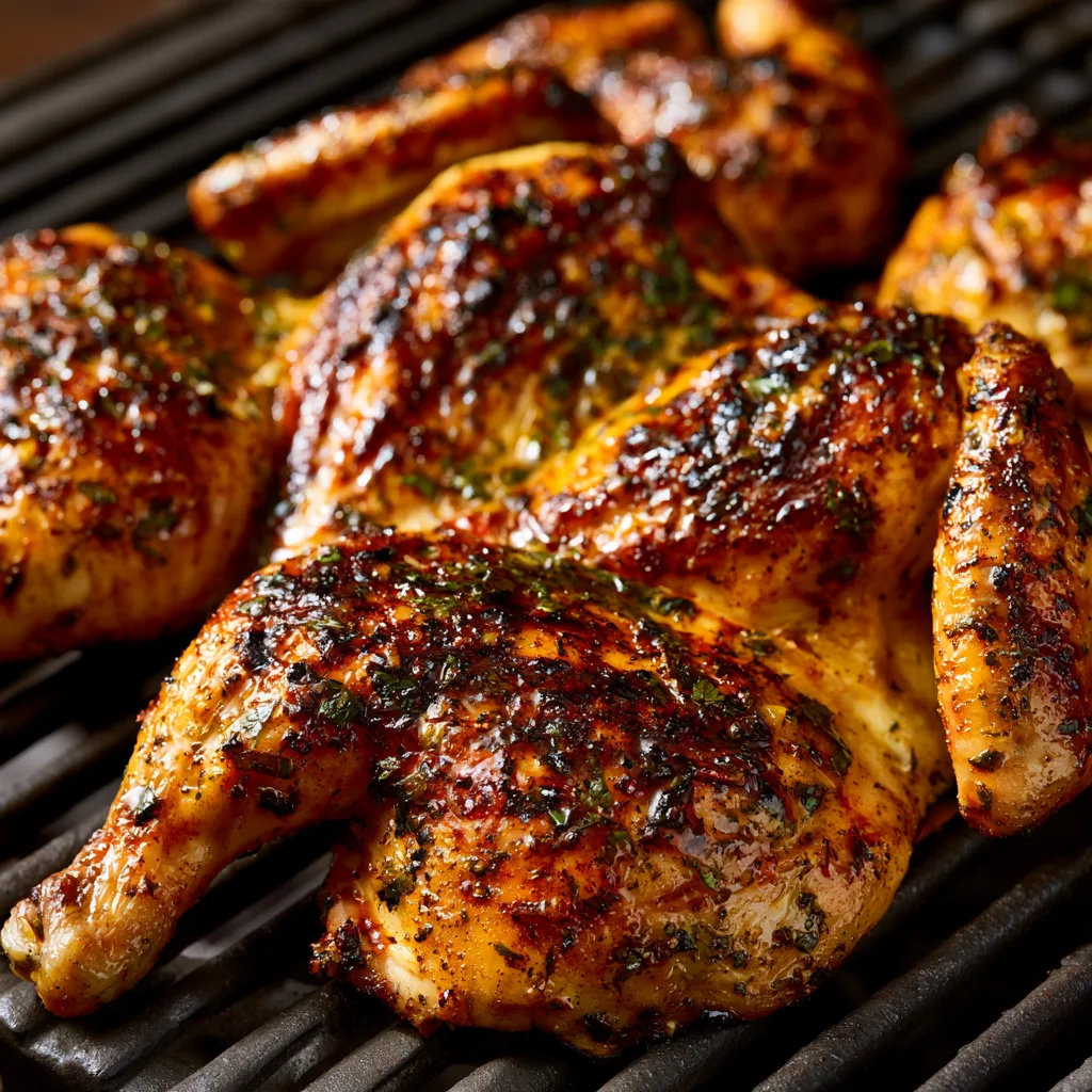 Spatchcock Grilled Chicken – Juicy Whole Bird in 30 Minutes Flat