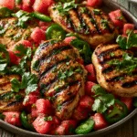 Watermelon Jalapeño Grilled Chicken – Sweet Heat Summer Dinner Idea