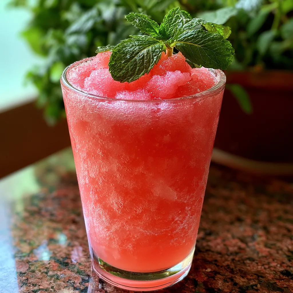 Watermelon Lemonade Slush – Refreshing Summer Drink for Hot Days