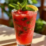 Watermelon Mint Lemonade Slushie – The Ultimate Summer Drink Recipe