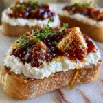 Whipped Ricotta & Fig Jam Toast.