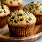 Zucchini Banana Chocolate Chip Muffins – Freezer-Friendly Breakfast