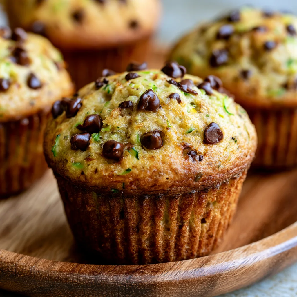 Zucchini Banana Chocolate Chip Muffins – Freezer-Friendly Breakfast