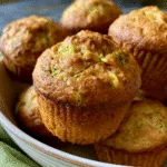 Zucchini Banana Muffins – Moist, No-Mixer, Freezer-Friendly Breakfast