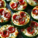 Zucchini Pizza Bites – Easy Summer Finger Food