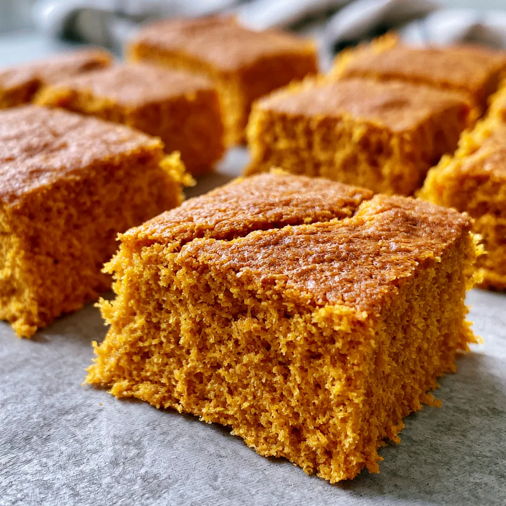 2 Ingredient Pumpkin Cake | JenniferCooks.com