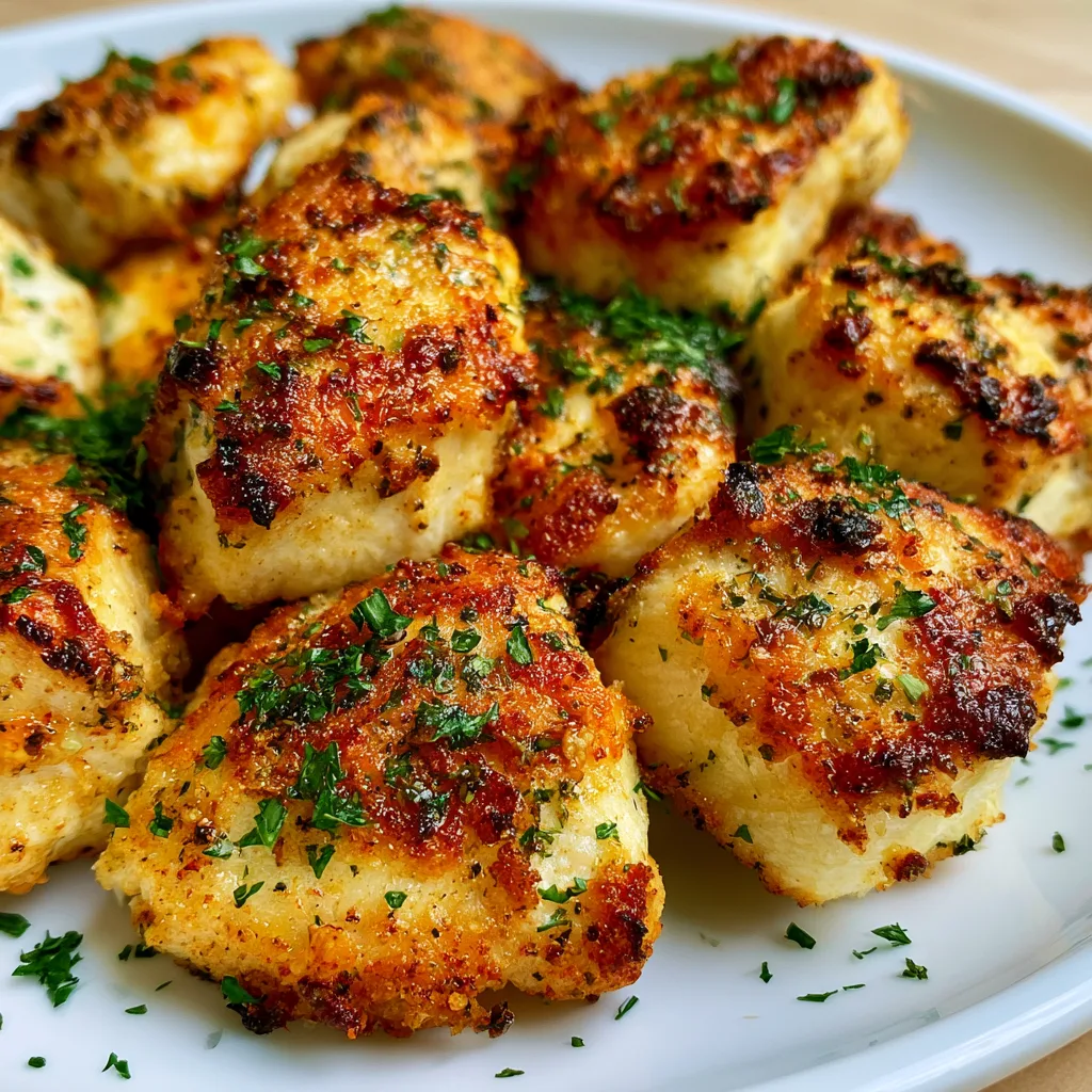 BEST Baked Chicken Bites Recipe - Easy Chicken Breast Recipe